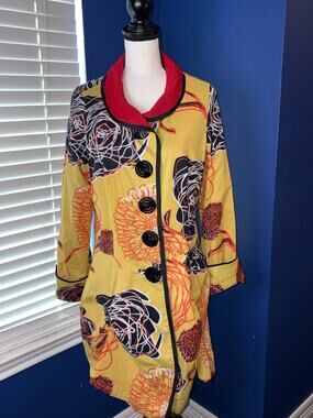 An Ren New York Wearable Art Coat – Size Large